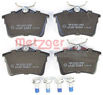 METZGER 1170139 GREENPARTS Bremsbelagsatz, Scheibenbremse